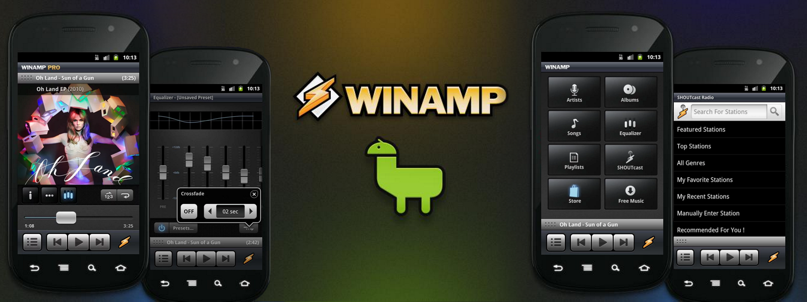 winamp pro android